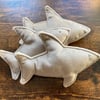 Handmade Shark plush toy, toy for cats kittens, animal plush toy, organic catnip