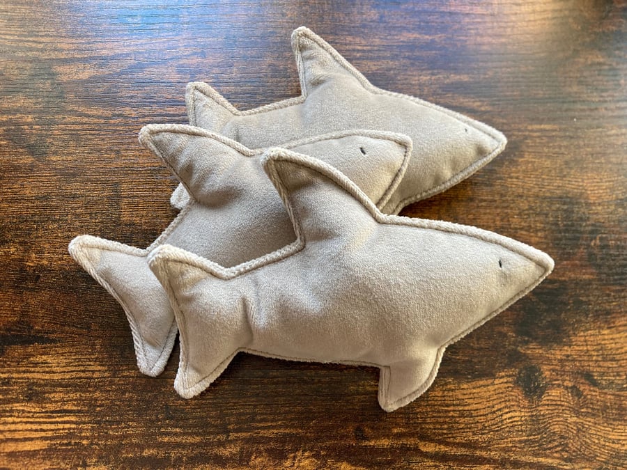 Handmade Shark plush toy, toy for cats kittens, animal plush toy, organic catnip