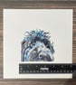 Small Watercolour Original Painting of Black Cockapoo Dog for 8" Frame - Image 8