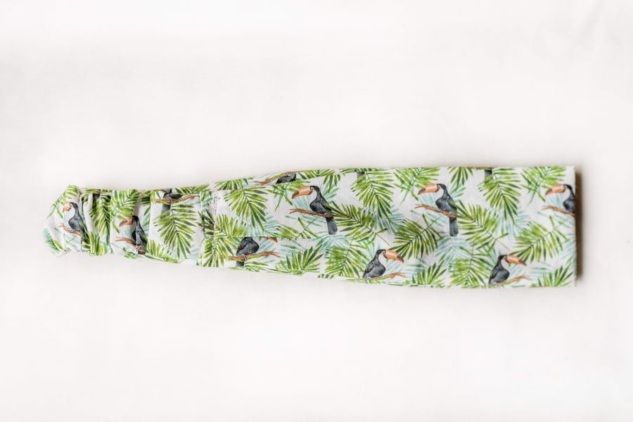 Toucan Pattern Hairband, Tropical Style Headband