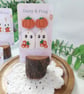 Cute ghost pumpkin dangle earrings 