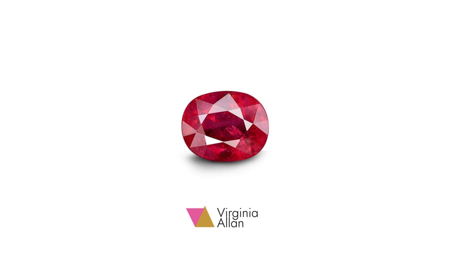 Ruby Ring, July Birthstone, Hammered Sterling Silver, Handmade Hallmarked