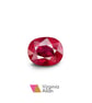 Ruby Ring, July Birthstone, Hammered Sterling Silver, Handmade Hallmarked - Image 3