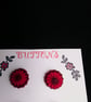 Buttons Handmade Embroidered Yorkshire Style  - Image 3