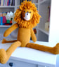 Handknitted Soft Body Lion - Image 3