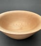 Hardwood Beech bowl with lip - Image 2