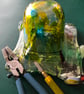 Mini Fused Glass Square Vase - Image 8
