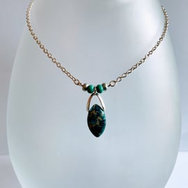 Gemstone Pendant Necklace.