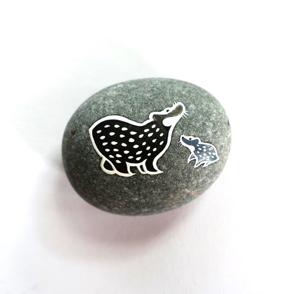 Baby Badger Stone - MADE TO ORDER