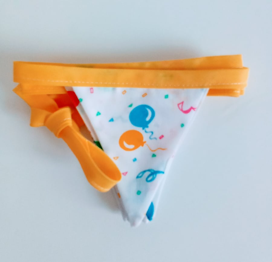 Bunting, unisex Party bunting, Mini Bunting, Birthday bunting, Party decoration