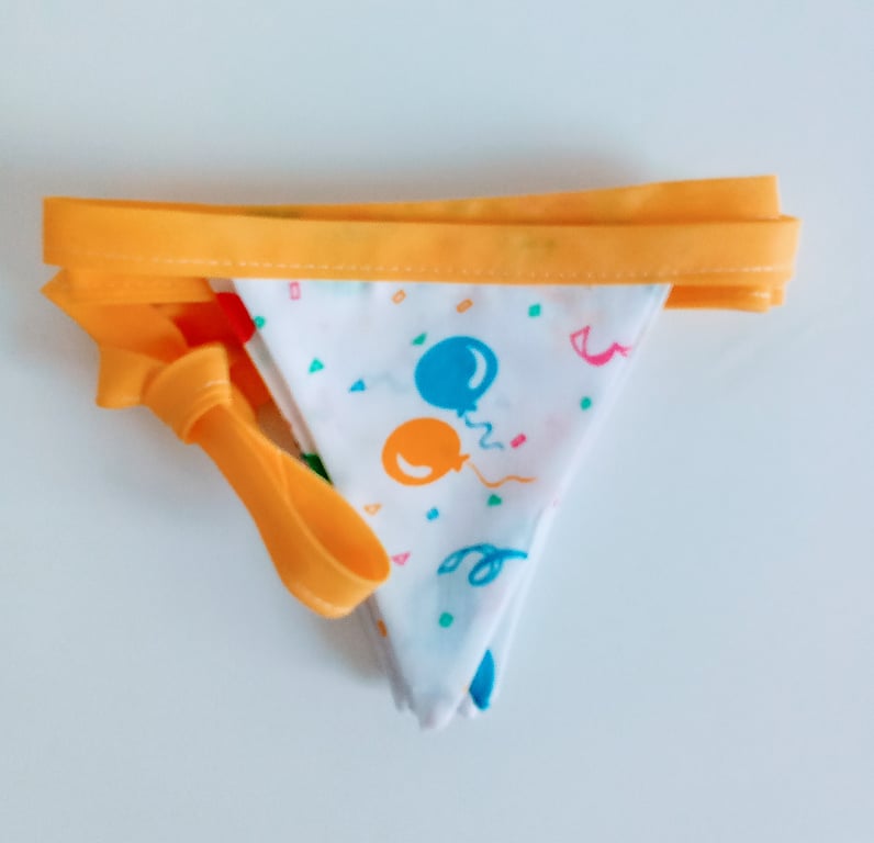 Bunting, unisex Party bunting, Mini Bunting, Birthday bunting, Party decoration