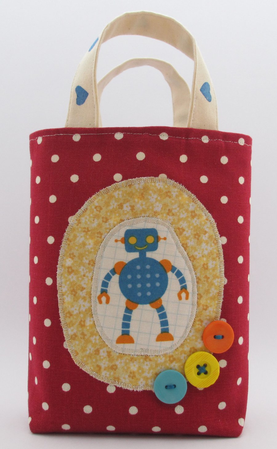 Funky Retro Robot Gift Bag