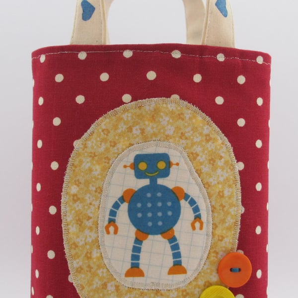 Funky Retro Robot Gift Bag