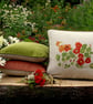 Nasturtiums 18"x 14" cushion. - Image 3
