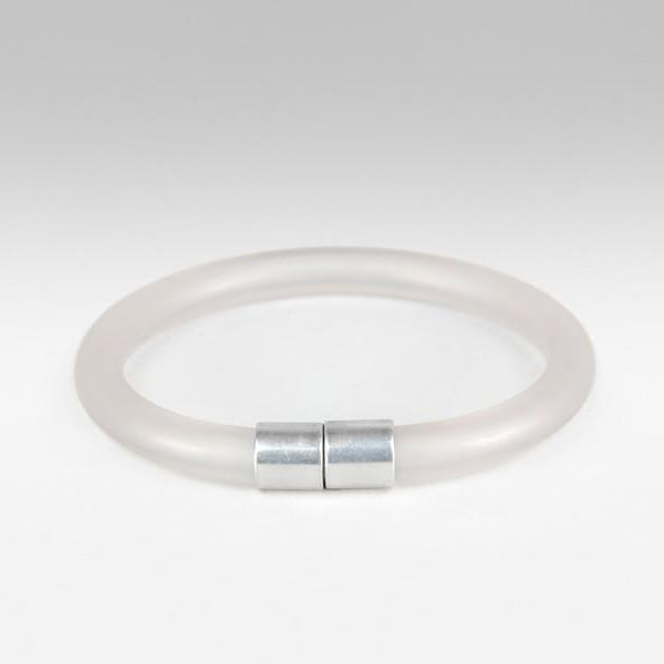 Click Bangle - White
