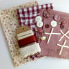 Fabric and Embellishments Pack - Mulled Wine