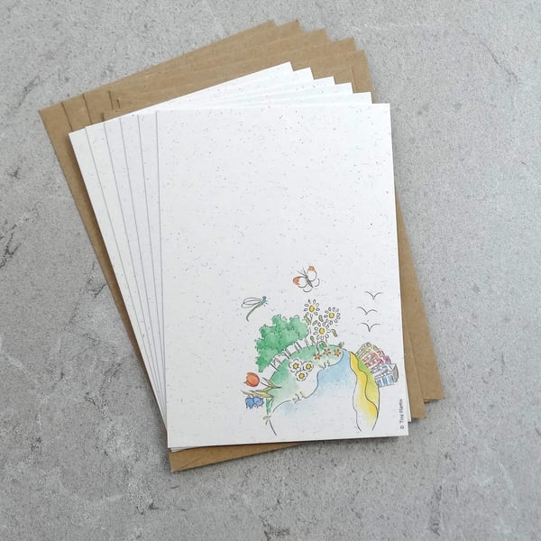 Postcards (pk of 6) World Eco friendly