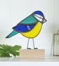  Blue Tit Glass Sculpture