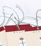 9 Christmas gift Tags, 'pretty presents', Christmas gift accessories - Image 3