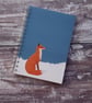 Snowy English Fox Notebook - Image 3