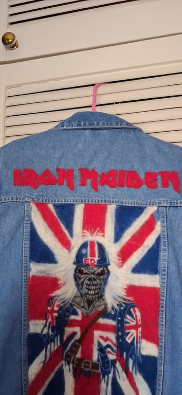 Upcycled denim waiscoat