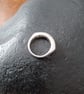 Cubic zirconia silver channel set ring - Image 2