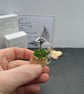 Handmade Sterling Silver Rose Miniature Bell Jar - Image 4