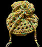 Set of 7 Reusable Face Scrubbies with Matching Drawstring Bag - Image 2