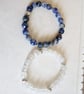 SODALITE STRETCHY BRACELET - BLUE BRACELET - STRETCHY BRACELET  FREE UK SHIPPING - Image 5