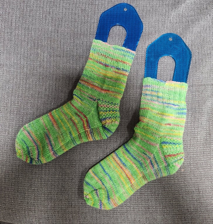 Hand Knit Short Socks with Princess Sole