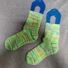 Hand Knit Short Socks with Princess Sole