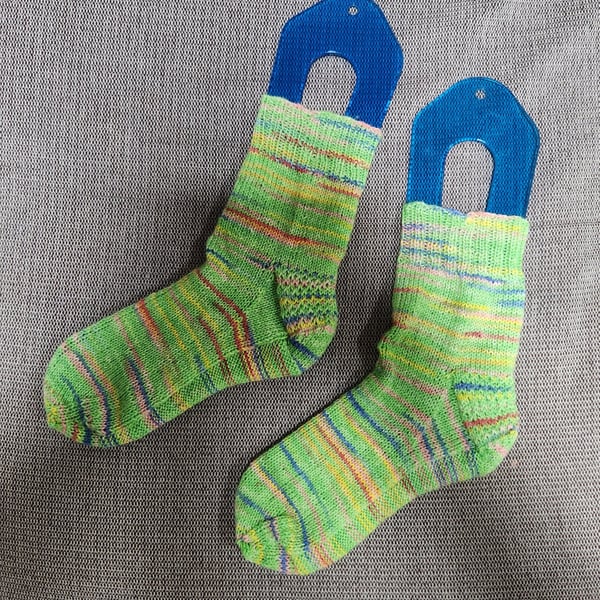 Hand Knit Short Socks with Princess Sole
