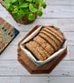 Hand Printed Linen Bread Bag - Image 8