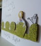 Topiary Birthday Card -Penblwydd Hapus - Image 2
