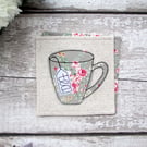 Coaster, tea mug coaster