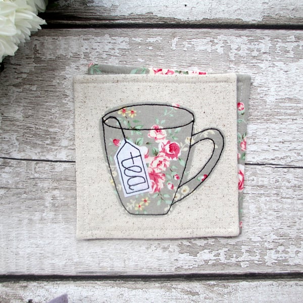 Coaster, tea mug coaster