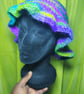 Lavendar Earth Cosmic Dust Glitter Bucket Hat