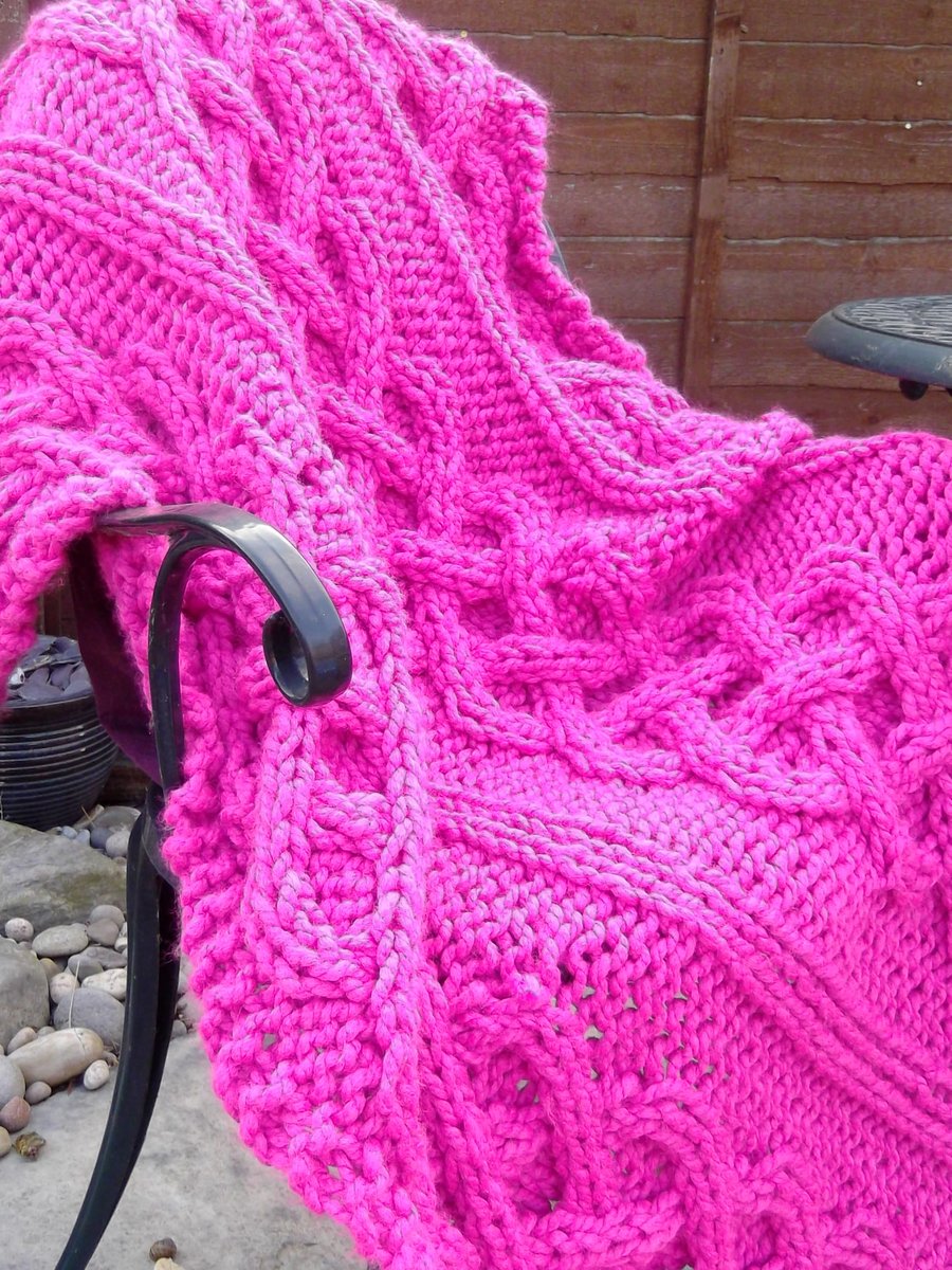  Chunky throw