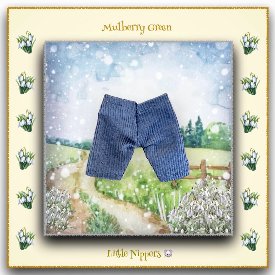 Little Nipper Grey Corduroy Trousers