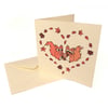 Squirrels in Love Valentine's Card. CQ-LS