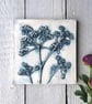 Cow Parsley No.4 Plaster Cast Wall Plaque Limited Edition - Image 3