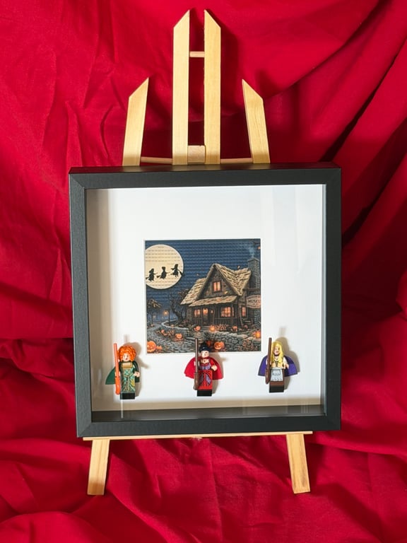 Hocus Pocus Themed Brick Frame