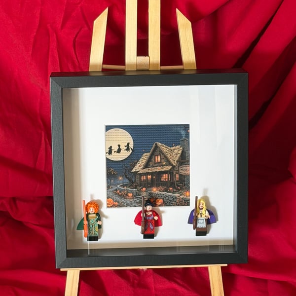 Hocus Pocus Themed Brick Frame
