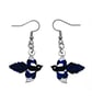 Magpie Drop Earrings - Handmade - Image 2