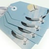 Flying Seagull Gift Tags