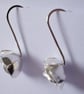 Silver Rose Earrings: Handmade with Sterling Silver - Image 7