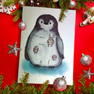 Christmas bunny cards 2025