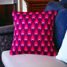 Art déco style needlepoint cushion 
