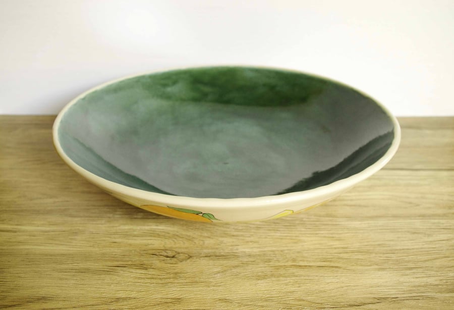 Large Bowl - Lemon, Lime and Orange, Pattern 