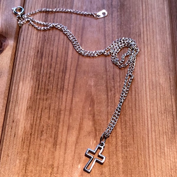Christian cross pendant